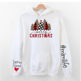 Lofaris Custom Name Xmas Trees Mimilife Christmas Hoodie
